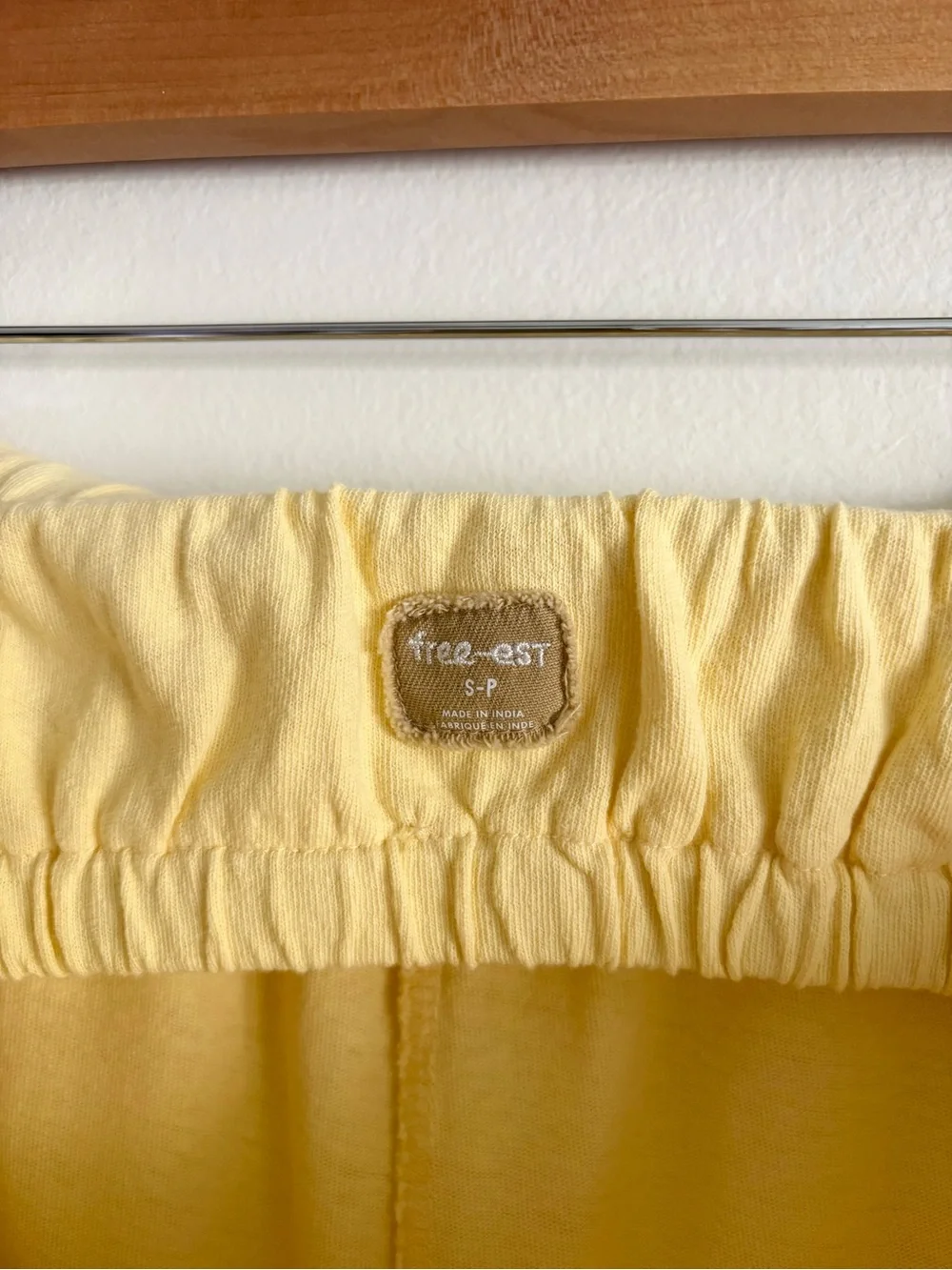 Free People Adalee Cotton Romper in Yellow